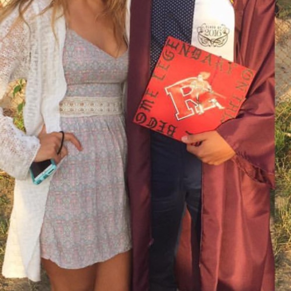 Purple sundress with adjustable straps